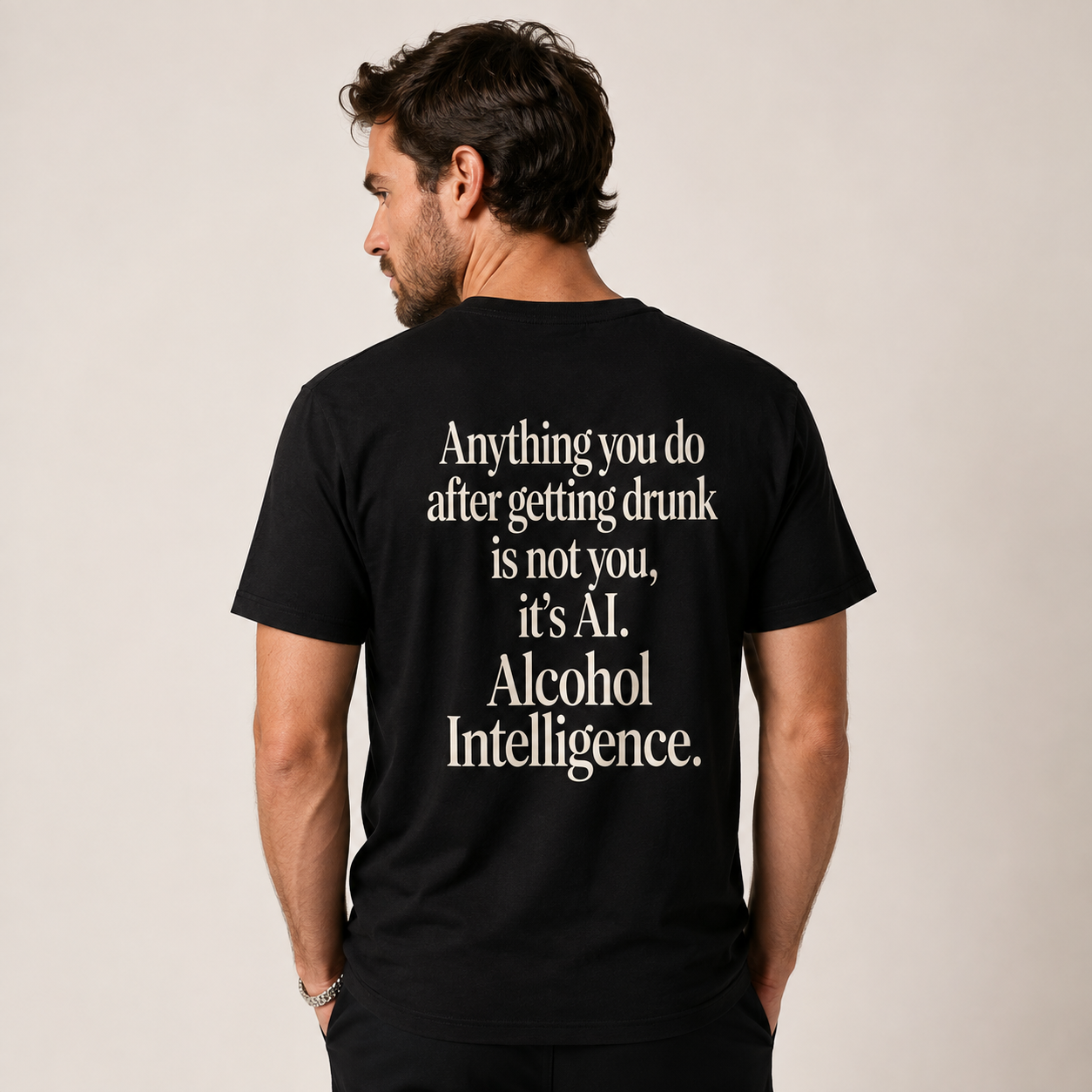 Alcohol Intelligence Funny Drinking Humor T-Shirt