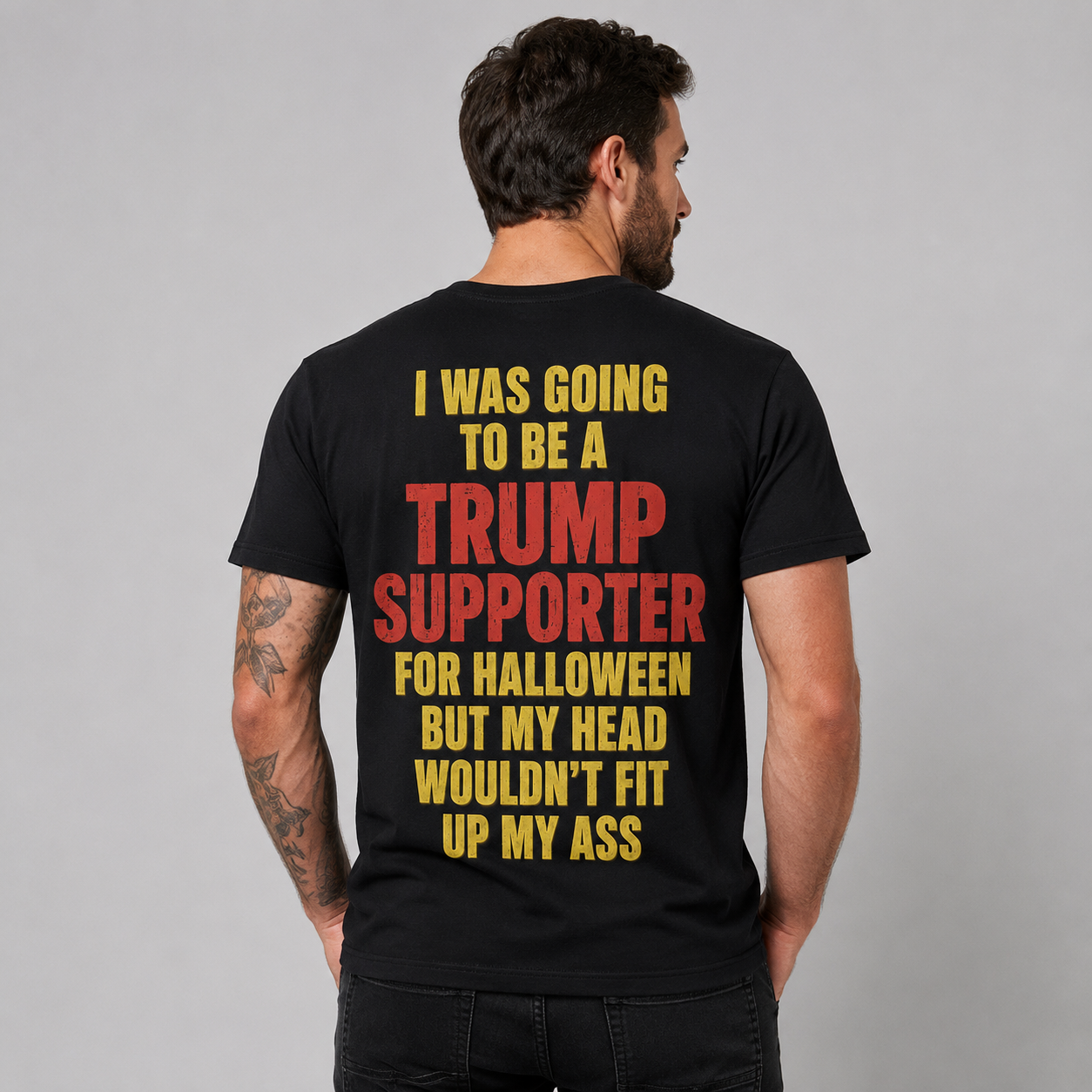 Trump Supporter Halloween Funny Political T-Shirt